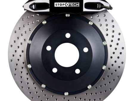 StopTech 06-12 VW GTI Front BBK w Black ST-41 Calipers 328x25mm Drilled Rotors Online now