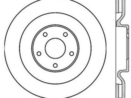 StopTech Power Slot 06-10 Corvette (Z06)   10 Corvette Grand Sport Front Right Slotted CRYO Rotor on Sale