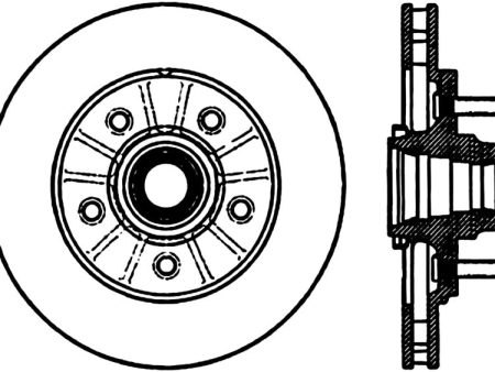 StopTech Power Slot 12 99-11 04 Ford F150 2WD Front Left Slotted CRYO Rotor Online