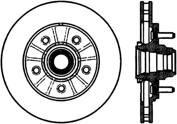 StopTech Power Slot 12 99-11 04 Ford F150 2WD Front Left Slotted CRYO Rotor Online