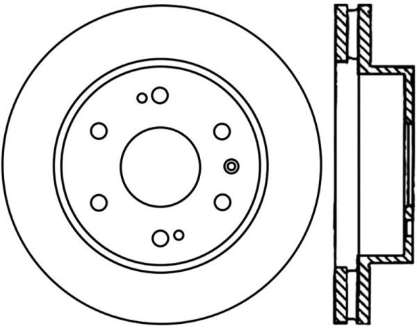 StopTech Power Slot 07-09 Cadillac Escalade   05-09 Chevy Silverado Front Left Slotted CRYO Rotor Fashion