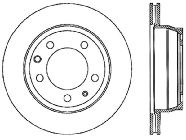 StopTech Power Slot 07-10 Audi Q7   03-10 Porsche Cayenne Cryo Right Rear Slotted Rotor Supply