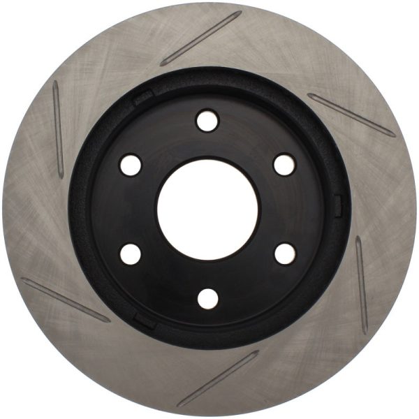 StopTech Power Slot 02-06 Cadillac Escalade   Chevrolet Avalanche 1500 Front Left Slotted Rotor Cheap