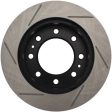 StopTech Power Slot 02-04 Avalance 2500 w  2in Raise Front Right Slotted Rotor on Sale