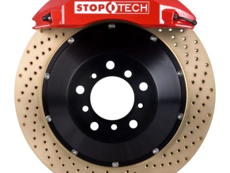 StopTech Porsche 911 05-10 Carrera Front BBK ST-60 Caliper Red   2pc Zinc Drilled 380x32mm Rotor Online Hot Sale