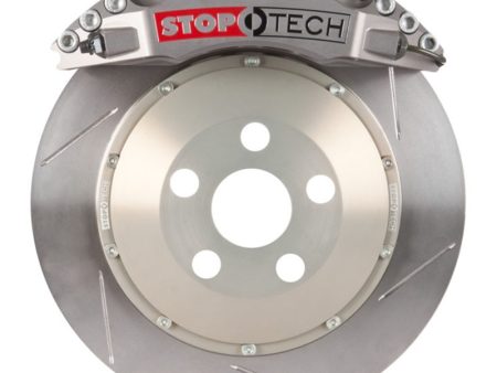 StopTech BBK 08-11 Audi S5   10 S4 Front 355x32 Trophy ST-60 Calipers Slotted Rotors Pads SS Lines Online Sale