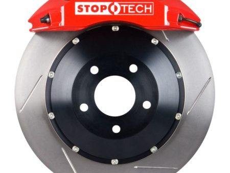 StopTech 08-11 Porsche 911 GT2 Front BBK ST-60 Caliper Red   2pc Slotted 380x32mm Rotor Discount