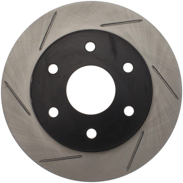 StopTech Power Slot 02-06 Cadillac Escalade   Chevrolet Avalanche 1500 Front Right Slotted Rotor For Sale