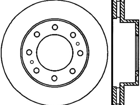 StopTech 01-09 Chevrolet Silverado 2500HD 3500 Front Left Slotted & Drilled Cryo Rotor Online Hot Sale