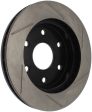 StopTech Power Slot 02-06 Cadillac Escalade   Chevrolet Avalanche 1500 Front Right Slotted Rotor For Sale