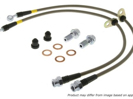 StopTech 02-05 Chevy Trailblazer Stainless Steel Front Brake Lines For Discount