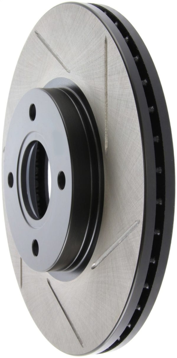 StopTech 14-18 Ford Fiesta Cryo Slotted Front Left Sport Brake Rotor For Sale