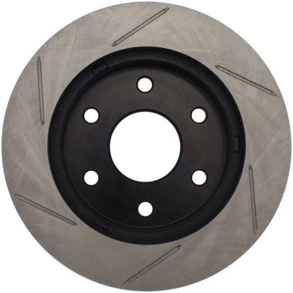 StopTech Power Slot 02-06 Cadillac Escalade   Chevrolet Avalanche 1500 Front Right Slotted Rotor For Sale