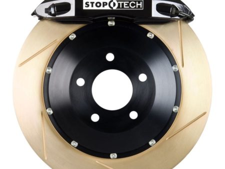 StopTech Porsche 911 05-10 Carrera Front BBK ST-40 Caliper Black   2pc Zinc Slotted 355x32mm Rotor Online Hot Sale