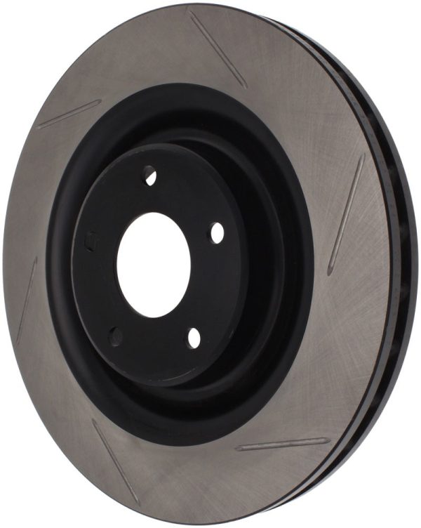 StopTech Power Slot 06-10 Chevrolet Corvette Front Right Slotted Rotor Online Hot Sale