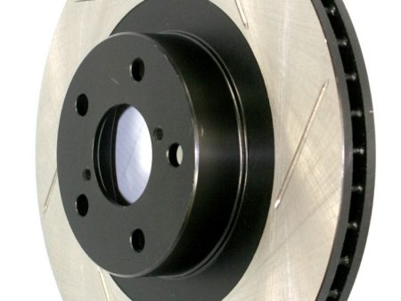 StopTech Power Slot 07-09 Mini Cooper S Front Right Slotted Rotor Online now