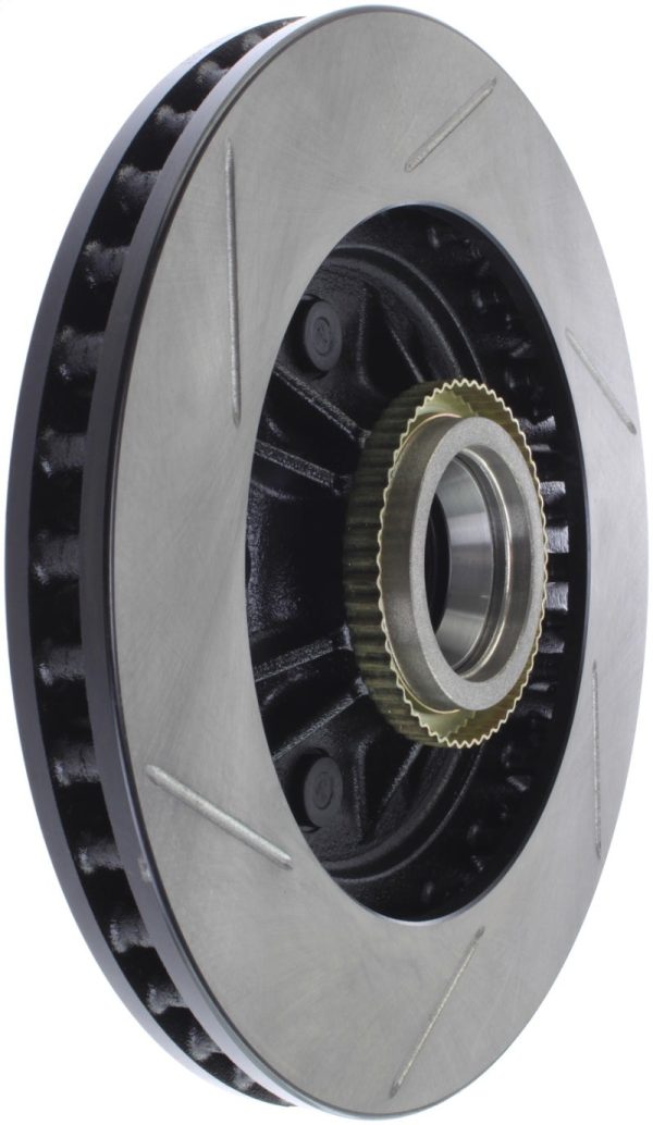 StopTech Power Slot 12 99-11 04 Ford F150 2WD Lightning Front Left Slotted Rotor Online Sale