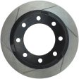 StopTech Power Slot 12-13 Ford F-250 F-350 Rear Right Slotted Rotor Cheap