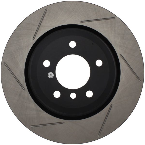 StopTech Power Slot 06 BMW 330 Series   07-09 335 Series Rear Left Slotted Rotor Online Hot Sale