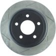 StopTech Power Slot 03-08 Crown Victoria Grand Marquis Rear Right Slotted Rotor Hot on Sale