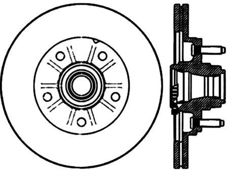 StopTech Power Slot 01-03 Ford F150 5 Lug Front Right Slotted CRYO Rotor Fashion