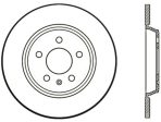 StopTech 09-16 Audi A4 Rear Right Cryo Slotted Rotor on Sale