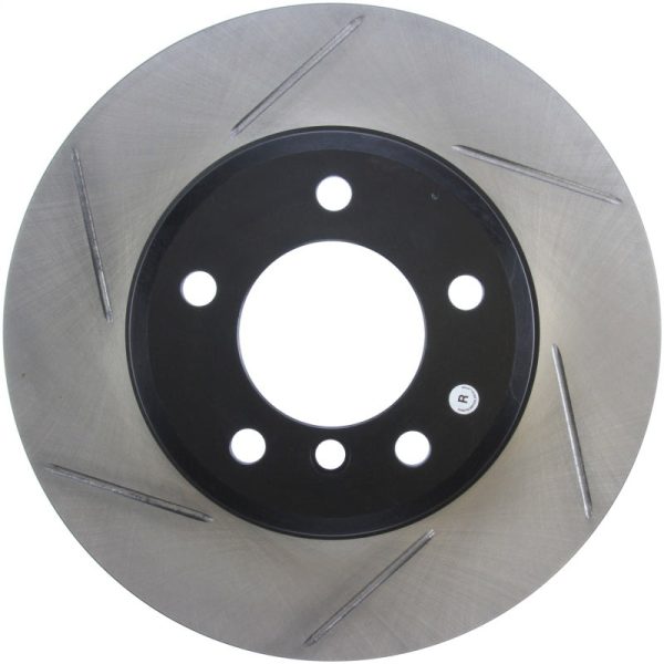 StopTech Power Slot 01-02 BMW Z3   03-09 Z4   3 Series Front Left Slotted Rotor Hot on Sale