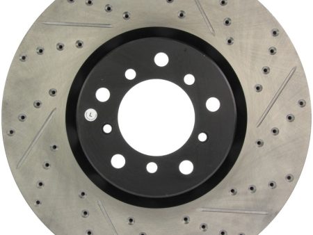 StopTech 00-03 BMW M5 (E39) Slotted & Drilled Left Front Rotor Online Hot Sale