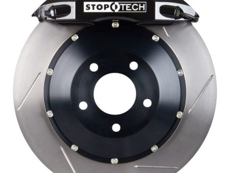 StopTech BBK 95-99 BMW M3 (E36)   98-02 MZ3 Coupe Roadster Front ST-40 332x32 Black Slotted Rotor For Discount