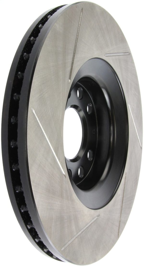 StopTech Power Slot 01-06 Audi Allroad   05-09 A4   6 99-04 A6   99-02 S4 Left Front Slotted Rotor Fashion