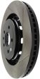 StopTech 17 Ford Flex  17 Ford Explorer w  Heavy Duty Brakes Front Left Slotted Rotor Hot on Sale