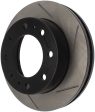 StopTech Power Slot 02-04 Avalance 2500 w  2in Raise Front Left Slotted Rotor Online Sale