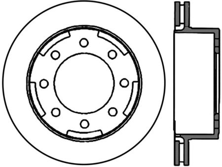 StopTech 00-13 Chevrolet Suburban 2500 Rear Right Drilled Sportstop Cryo Rotor For Sale