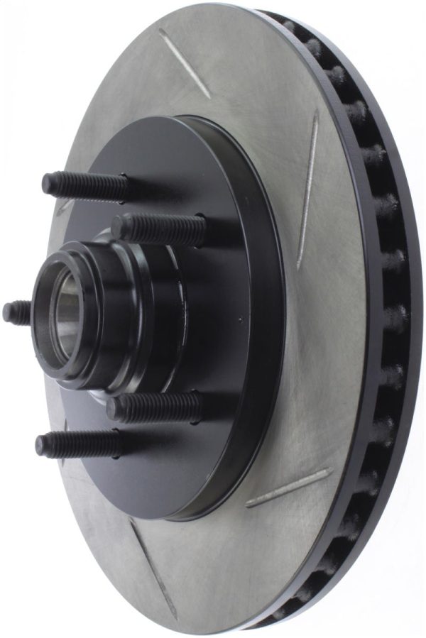 StopTech Power Slot 12 99-11 04 Ford F150 2WD Lightning Front Left Slotted Rotor Online Sale