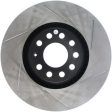 StopTech Power Slot 01-06 Audi Allroad   05-09 A4   6 99-04 A6   99-02 S4 Left Front Slotted Rotor Fashion