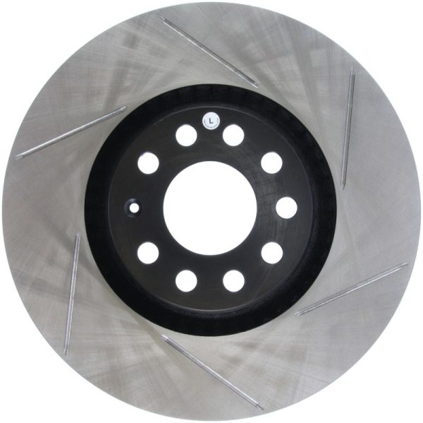 StopTech Power Slot 01-06 Audi Allroad   05-09 A4   6 99-04 A6   99-02 S4 Left Front Slotted Rotor Fashion