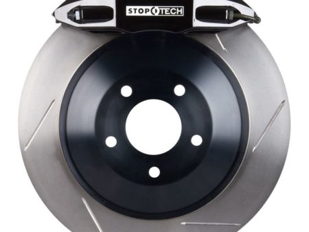 StopTech 06-12 VW GTI Front BBK w Black ST-41 Calipers 328x25mm Slotted Rotors Discount