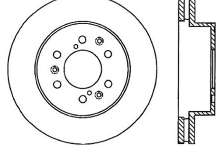 StopTech Power Slot 07 Chevrolet Tahoe Front Left Rotor Online Sale