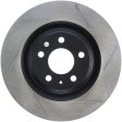 StopTech Power Slot 12-13 Audi A6 Quattro 11-12 A7 Quattro   10-13 S4 Rear Left Slotted Rotor Fashion