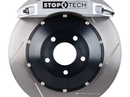 StopTech Porsche 911 05-10 Carrera Front BBK ST-60 Caliper Silver   2pc Slotted 380x32mm Rotor For Cheap