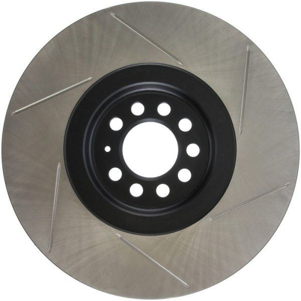 StopTech Power Slot 04-06 Audi TT Quattro   04 VW Golf R32 Right Front Slotted Rotor Online Hot Sale