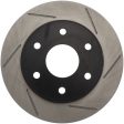 StopTech Power Slot 02-06 Cadillac Escalade   Chevrolet Avalanche 1500 Front Left Slotted Rotor Cheap