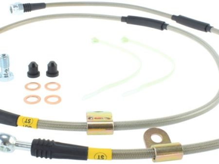 StopTech 00-06 Suburban 2500 2WD   03-06 4WD   03-07 Hummer H2 Stainless Steel Front Brake Line Kit Discount