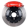 StopTech BBK 01-07 BMW M3 (E46) Front 4 Piston 355x32 Red Calipers Slotted Two Piece Rotors Fashion