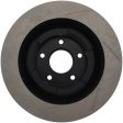 StopTech Power Slot 06-10 Chevrolet Corvette Front Right Slotted Rotor Online Hot Sale