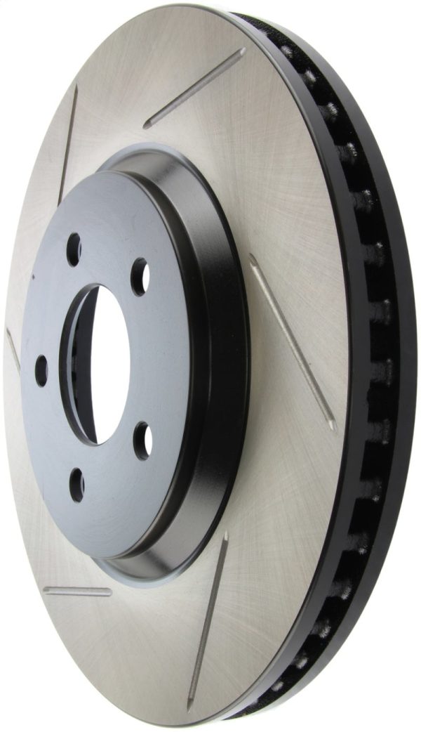 StopTech Power Slot 05-10 Mustang GT V8-4.6L Front Right Slotted Rotor Online