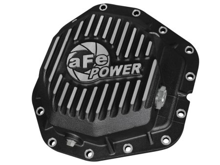 aFe Power Rear Diff Cover Black w Machined Fins 17 Ford F-350 F-450 6.7L (td) Dana M300-14 (Dually) Online Hot Sale