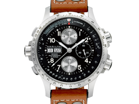 Khaki Aviation X-Wind Auto Chrono
 H77616533 Online