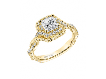 Artcarved Briana Engagement Ring 31-V703ECY-E Online Hot Sale