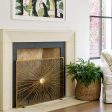 Sunburst Fireplace Screen Cheap